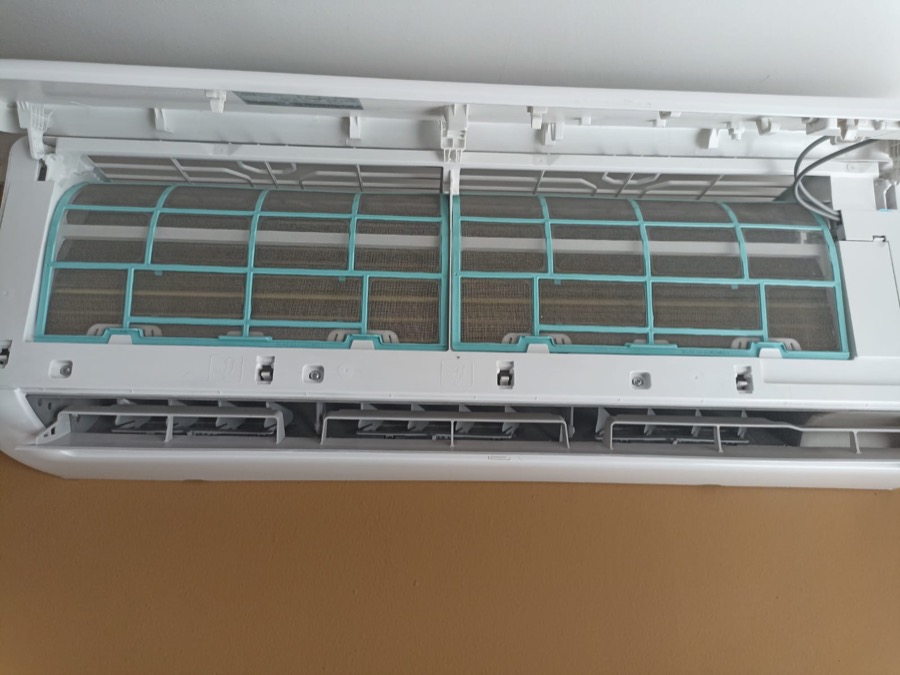 Air conditioning system installation