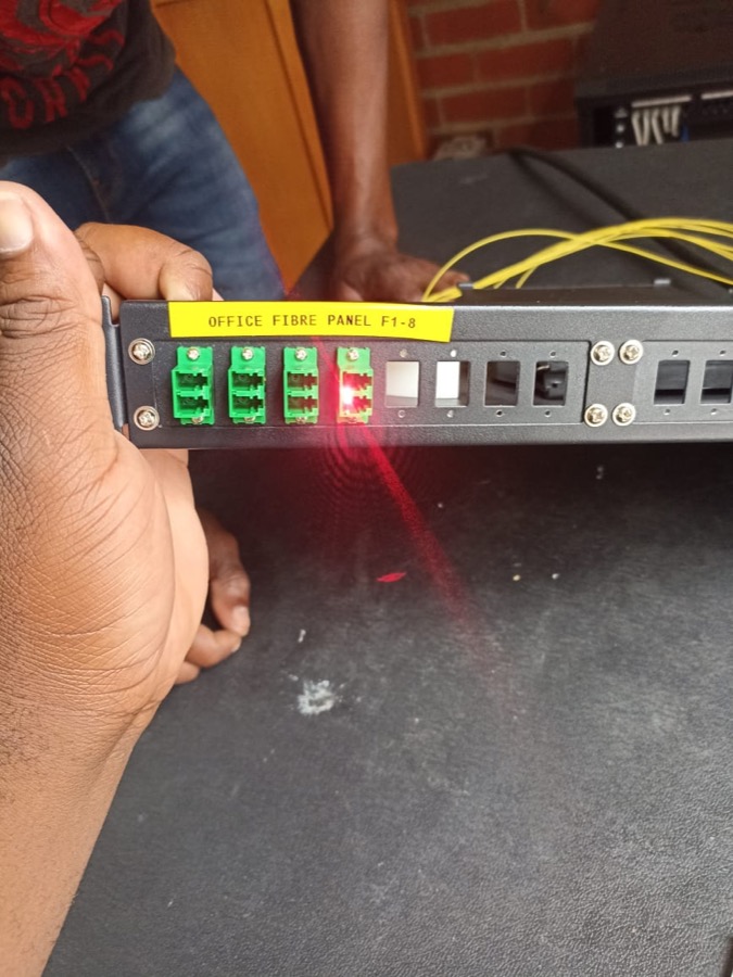 Fibre optic network build project